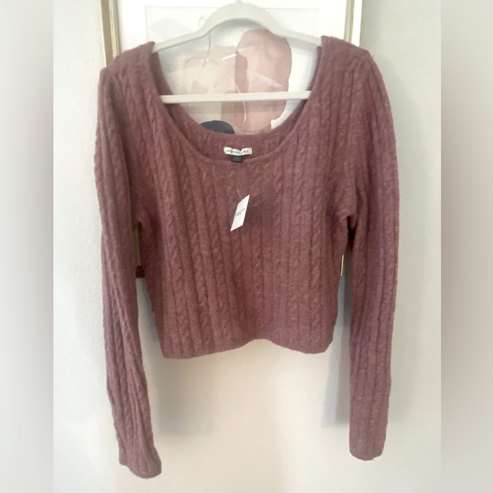 Rose super soft scoop next crop sweater
